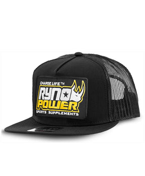 Black Charge Mesh Hat