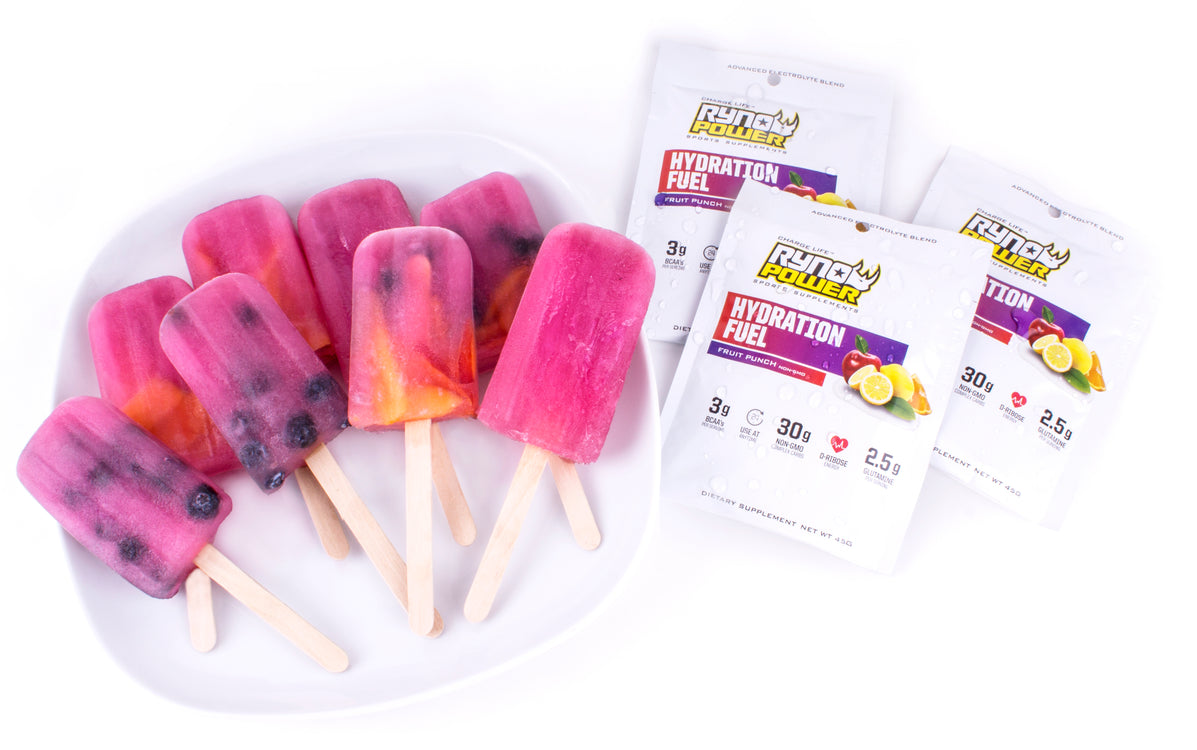 Celebrate the End of Summer with Hydration Fuel Popsicles