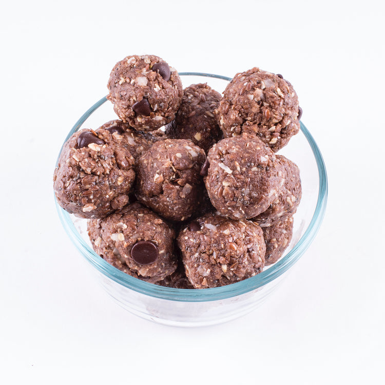 Peanut Butter & Chocolate Chip Protein Balls