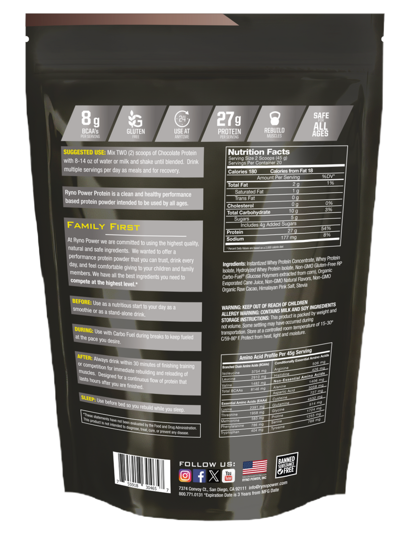 PROTEIN Premium Whey Chocolate Powder