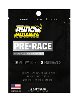 PRE-RACE | MOTIVATION and ENERGY Pre-Workout Supplement Combo Pack | Single Serving